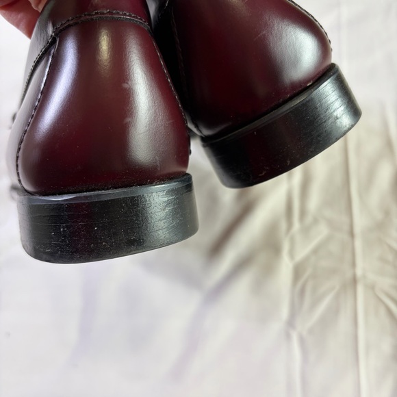 Weejuns G.H. Bass Whitney oxblood Burgundy Leather Loafers women’s 8.5 shoes - Picture 6 of 16